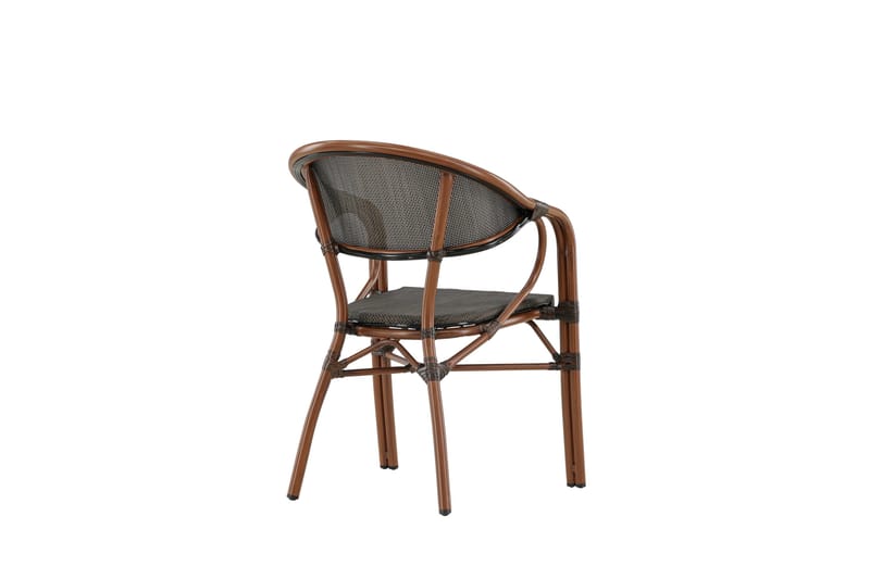 Vila Karmstol Utomhus - Svart - Utemöbler - Balkong - Balkongmöbler - Balkongstol