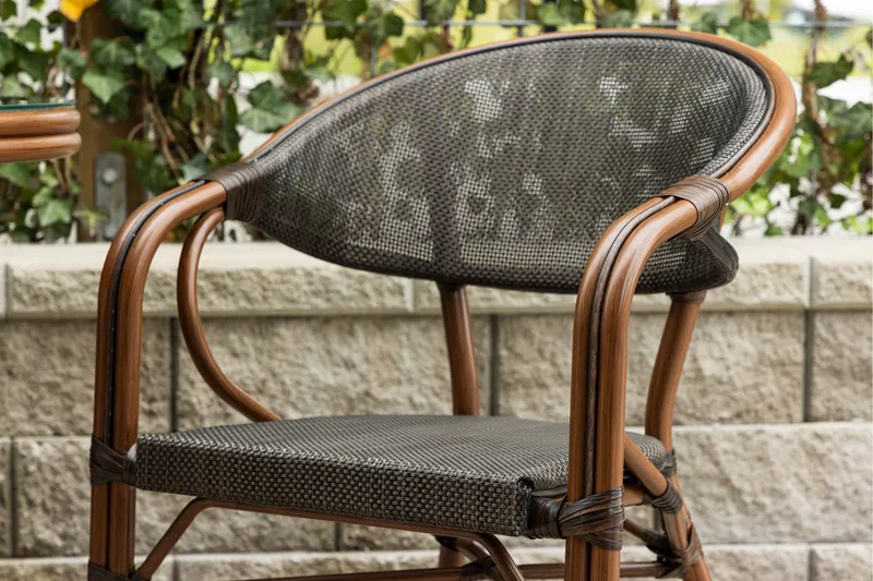 Vila Karmstol Utomhus - Svart - Utemöbler - Balkong - Balkongmöbler - Balkongstol