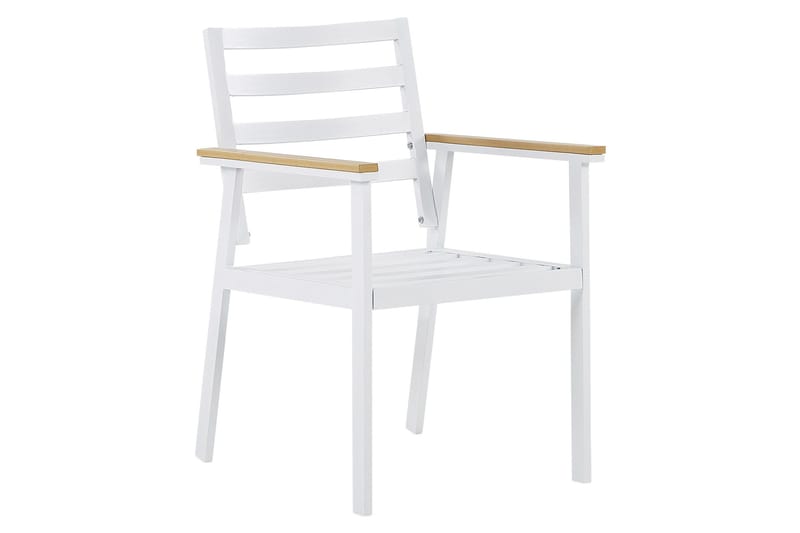 Zanca Karmstol Utomhus - Vit/Ljusbrun/Beige - Utemöbler - Balkong - Balkongmöbler - Balkongstol