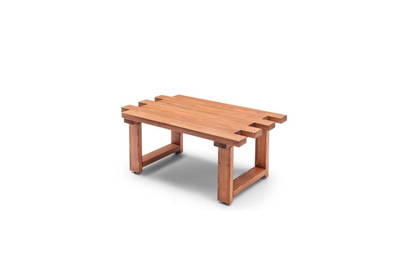 Zaron Sidobord Utomhus 104 cm - Brun - Utemöbler - Balkong - Balkongmöbler - Balkongbord