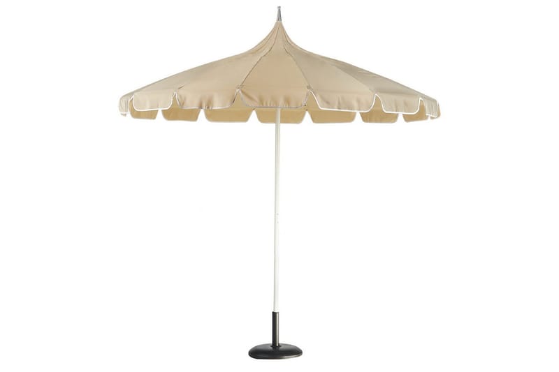 Balkongparasoll Minoa Beige - Beige - Utemöbler - Balkong - Säkerhet & vindskydd balkong - Balkongskydd & insynsskydd balkong