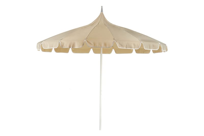 Balkongparasoll Minoa Beige - Beige - Utemöbler - Balkong - Säkerhet & vindskydd balkong - Balkongskydd & insynsskydd balkong