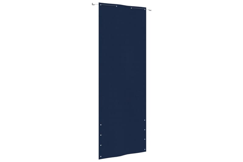 Balkongskärm blå 80x240 cm oxfordtyg - Blå - Utemöbler - Balkong - Säkerhet & vindskydd balkong - Balkongskydd & insynsskydd balkong