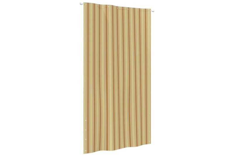 Balkongskärm gul och orange 140x240 cm oxfordtyg - Gul/orange - Utemöbler - Balkong - Säkerhet & vindskydd balkong - Balkongskydd & insynsskydd balkong