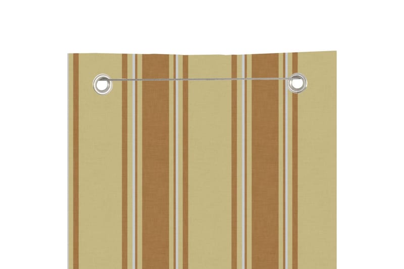 Balkongskärm gul och orange 140x240 cm oxfordtyg - Gul/orange - Utemöbler - Balkong - Säkerhet & vindskydd balkong - Balkongskydd & insynsskydd balkong