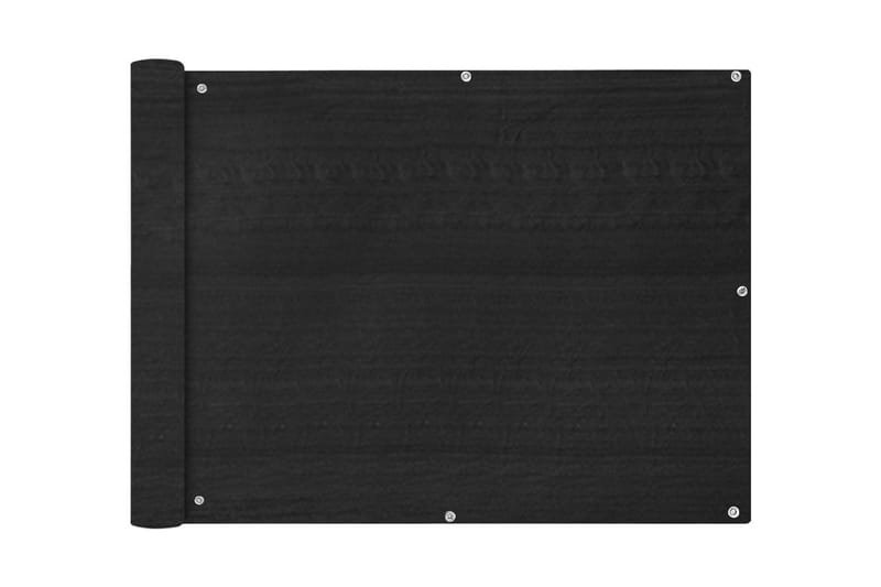 Balkongskärm HDPE 90x400 cm antracit - Grå - Balkongskydd & insynsskydd balkong