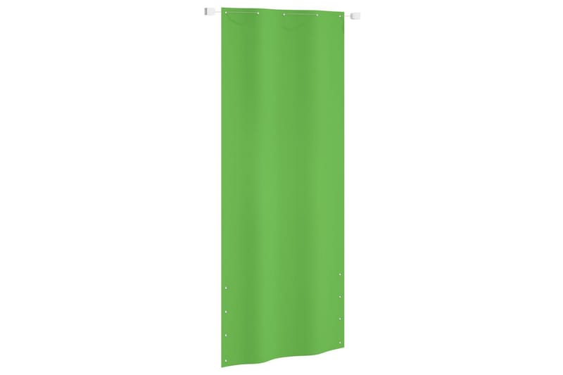 Balkongskärm ljusgrön 100x240 cm oxfordtyg - Ljusgrön - Utemöbler - Balkong - Säkerhet & vindskydd balkong - Balkongskydd & insynsskydd balkong