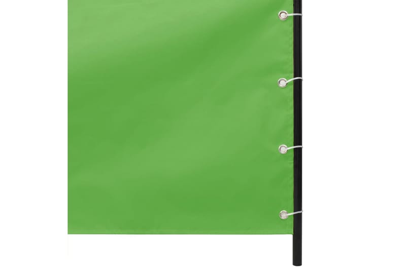 Balkongskärm ljusgrön 160x240 cm oxfordtyg - Ljusgrön - Balkongskydd & insynsskydd balkong