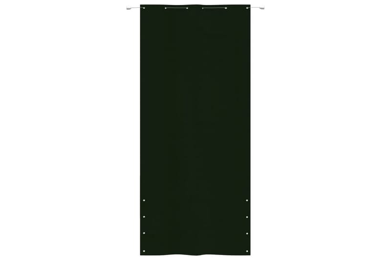 Balkongskärm mörkgrön 120x240 cm oxfordtyg - Mörkgrön - Balkongskydd & insynsskydd balkong