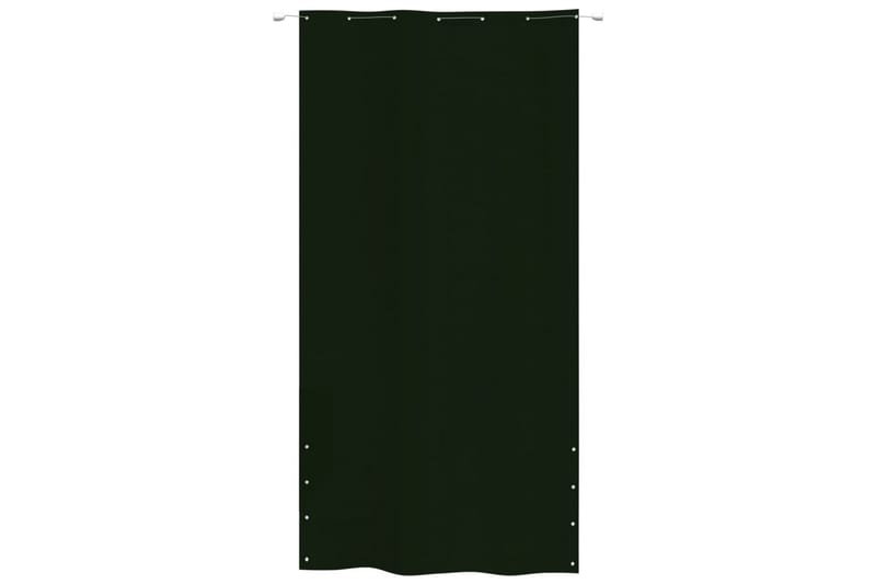 Balkongskärm mörkgrön 140x240 cm oxfordtyg - Mörkgrön - Utemöbler - Balkong - Säkerhet & vindskydd balkong - Balkongskydd & insynsskydd balkong