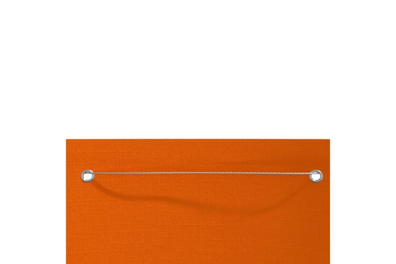 Balkongskärm orange 120x240 cm oxfordtyg - Orange - Balkongskydd & insynsskydd balkong