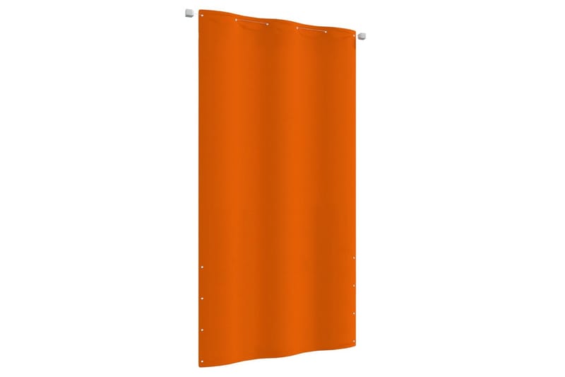 Balkongskärm orange 120x240 cm oxfordtyg - Orange - Balkongskydd & insynsskydd balkong