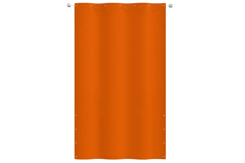 Balkongskärm orange 140x240 cm oxfordtyg - Orange - Balkongskydd & insynsskydd balkong