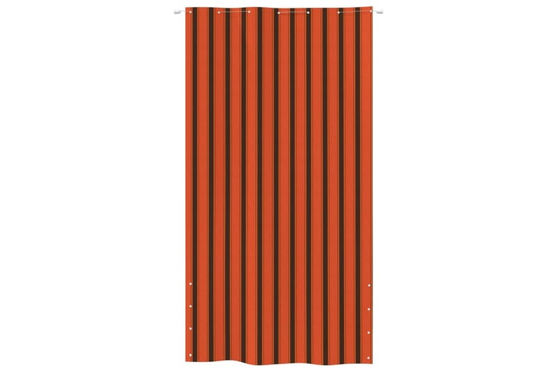 Balkongskärm orange och brun 140x240 cm oxfordtyg - Orange/brun - Balkongskydd & insynsskydd balkong
