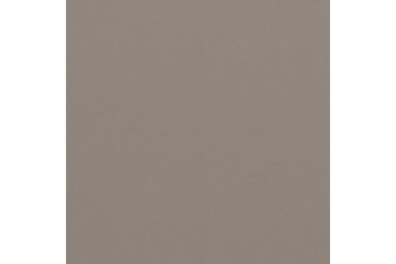 Balkongskärm taupe 120x600 cm oxfordtyg - Brun - Balkongskydd & insynsskydd balkong