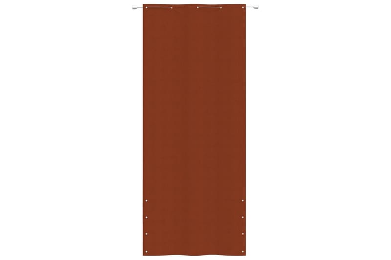 Balkongskärm terrakotta 100x240 cm oxfordtyg - Terrakotta - Balkongskydd & insynsskydd balkong