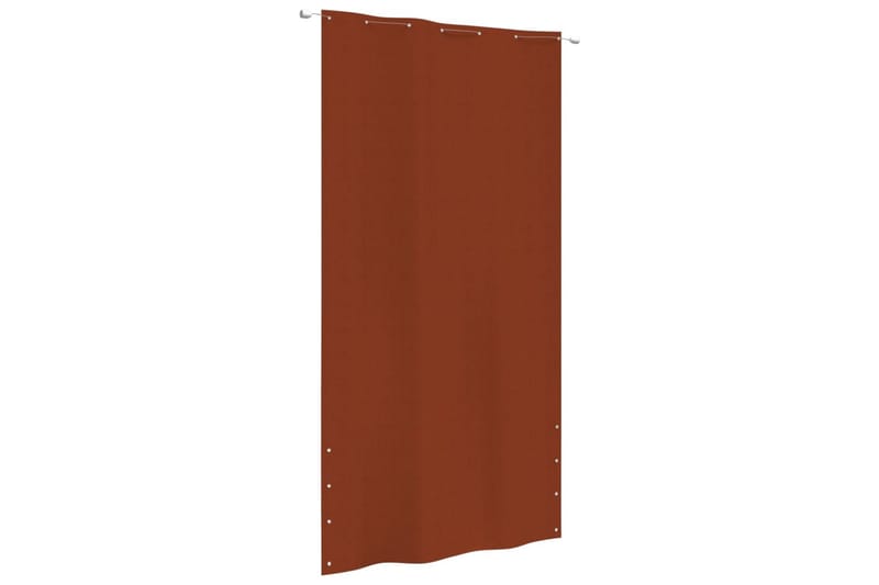 Balkongskärm terrakotta 140x240 cm oxfordtyg - Terrakotta - Utemöbler - Balkong - Säkerhet & vindskydd balkong - Balkongskydd & insynsskydd balkong