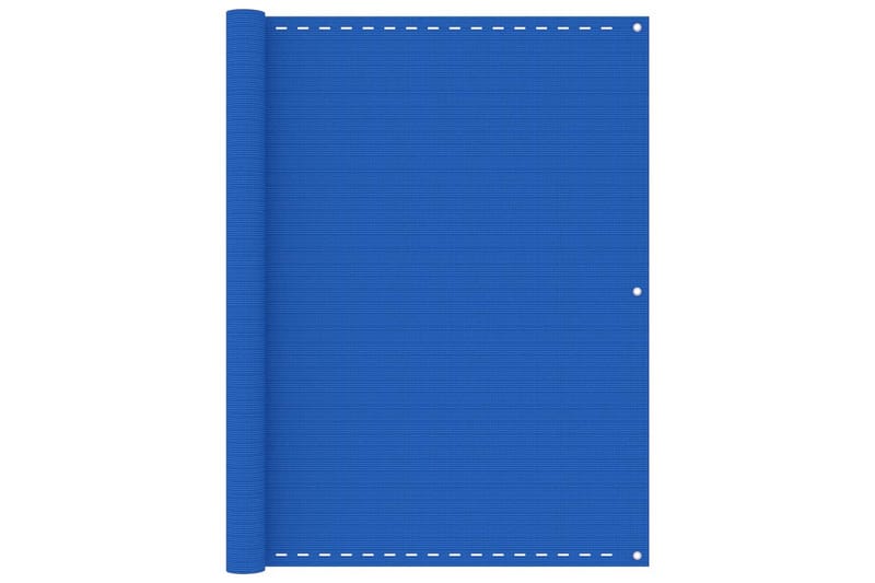 Balkongskärm blå 120x500 cm HDPE - Blå - Utemöbler - Balkong - Säkerhet & vindskydd balkong - Balkongskydd & insynsskydd balkong