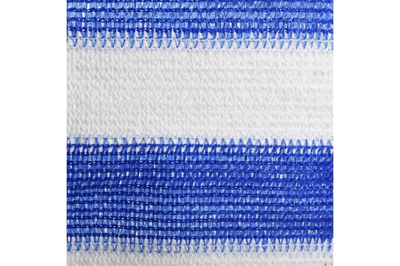 Balkongskärm blå och vit 120x500 cm HDPE - Flerfärgad - Balkongskydd & insynsskydd balkong