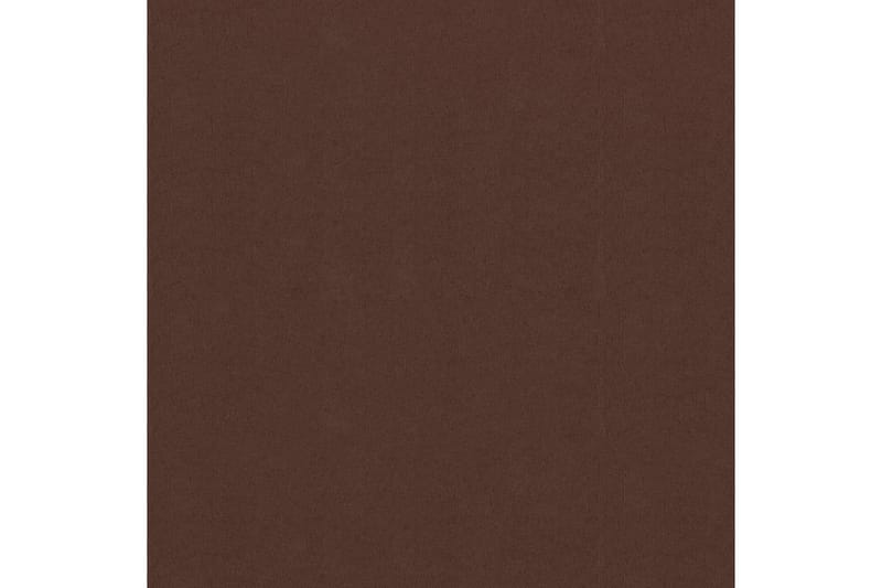 Balkongskärm brun 90x600 cm oxfordtyg - Brun - Balkongskydd & insynsskydd balkong