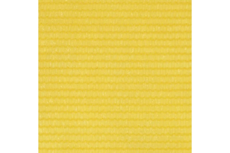 Balkongskärm gul 120x600 cm HDPE - Gul - Utemöbler - Balkong - Säkerhet & vindskydd balkong - Balkongskydd & insynsskydd balkong
