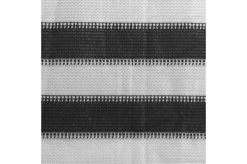 Balkongskärm HDPE 75x300 cm antracit och vit - Grå/vit - Utemöbler - Balkong - Säkerhet & vindskydd balkong - Balkongskydd & insynsskydd balkong