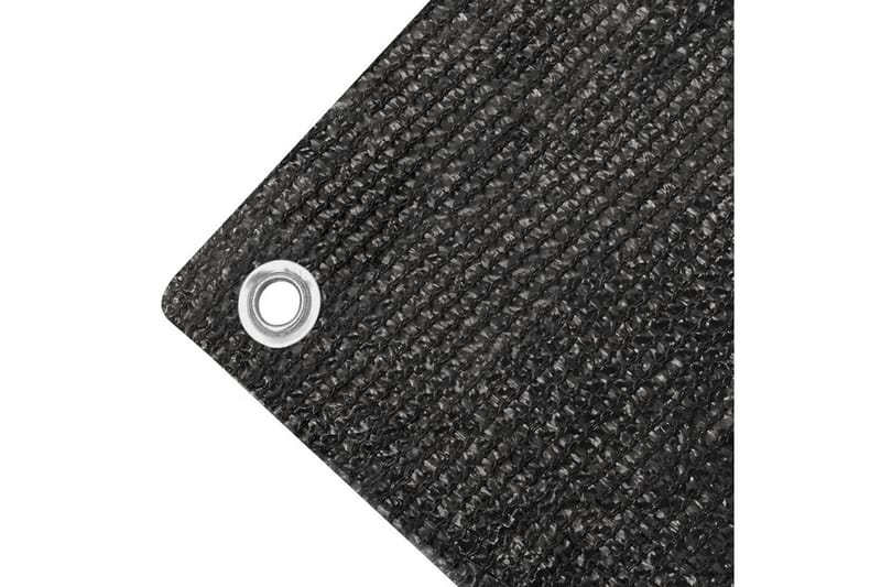 Balkongskärm HDPE 75x400 cm antracit - Grå - Utemöbler - Balkong - Säkerhet & vindskydd balkong - Balkongskydd & insynsskydd balkong