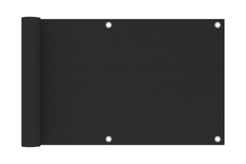 Balkongskärm HDPE 75x500 cm antracit