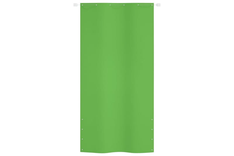 Balkongskärm ljusgrön 120x240 cm oxfordtyg - Ljusgrön - Utemöbler - Balkong - Säkerhet & vindskydd balkong - Balkongskydd & insynsskydd balkong