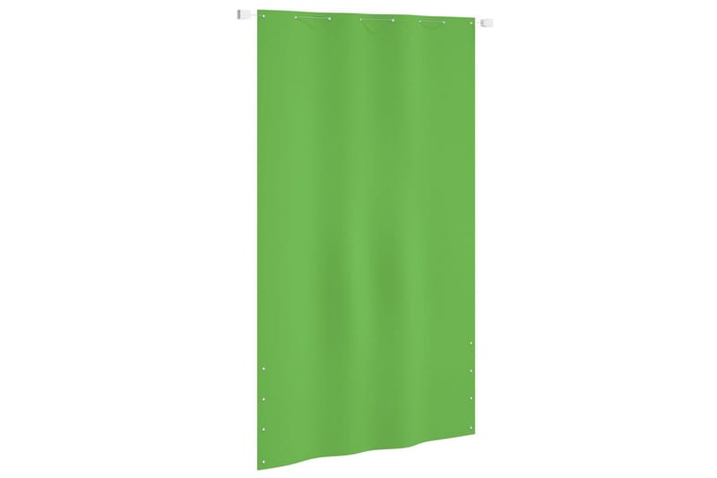 Balkongskärm ljusgrön 140x240 cm oxfordtyg - Ljusgrön - Utemöbler - Balkong - Säkerhet & vindskydd balkong - Balkongskydd & insynsskydd balkong