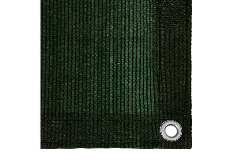 Balkongskärm mörkgrön 75x600 cm HDPE - Mörkgrön - Balkongskydd & insynsskydd balkong