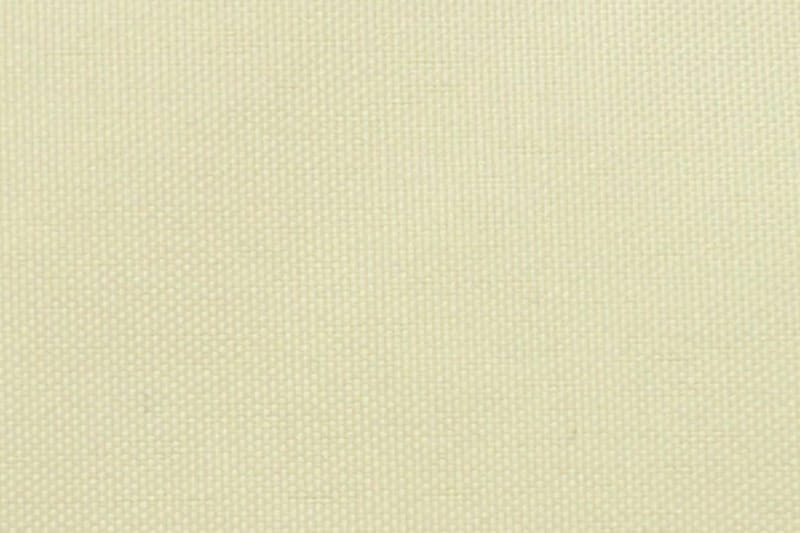 Balkongskärm oxfordtyg 75x400 cm gräddvit - Vit - Utemöbler - Balkong - Säkerhet & vindskydd balkong - Balkongskydd & insynsskydd balkong
