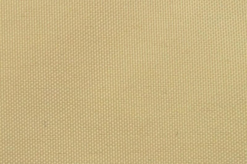 Balkongskärm oxfordtyg 90x600 cm beige - Beige - Utemöbler - Balkong - Säkerhet & vindskydd balkong - Balkongskydd & insynsskydd balkong