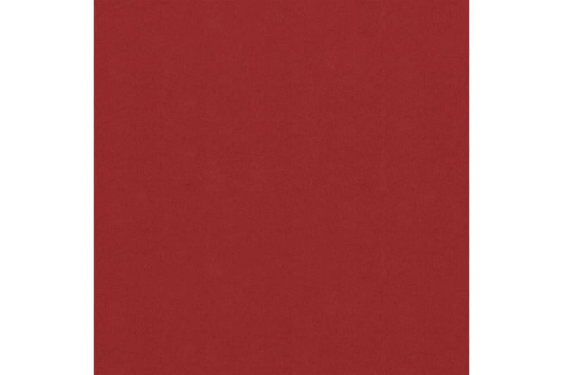 Balkongskärm röd 75x600 cm oxfordtyg - Röd - Utemöbler - Balkong - Säkerhet & vindskydd balkong - Balkongskydd & insynsskydd balkong