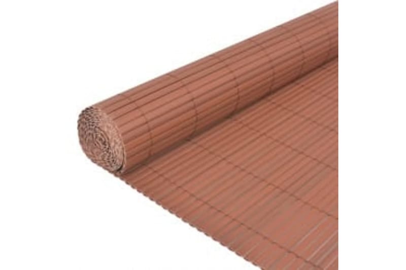 Insynsskydd 110x500 cm brun - Brun - Balkongskydd & insynsskydd balkong