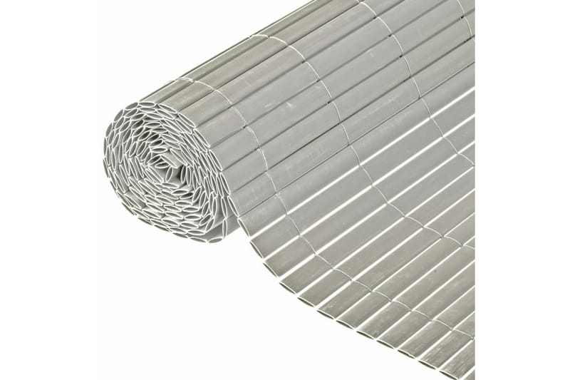 Nature Dubbelsidigt insynsskydd PVC 1x3m grå - Grå - Utemöbler - Balkong - Säkerhet & vindskydd balkong - Balkongskydd & insynsskydd balkong