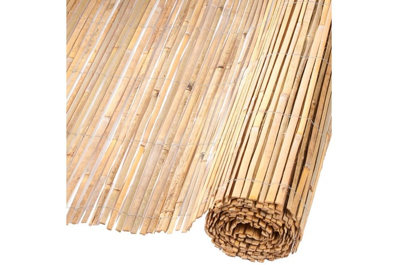 Nature Insynsskydd bambu 1,5x5 m - Brun - Balkongskydd & insynsskydd balkong
