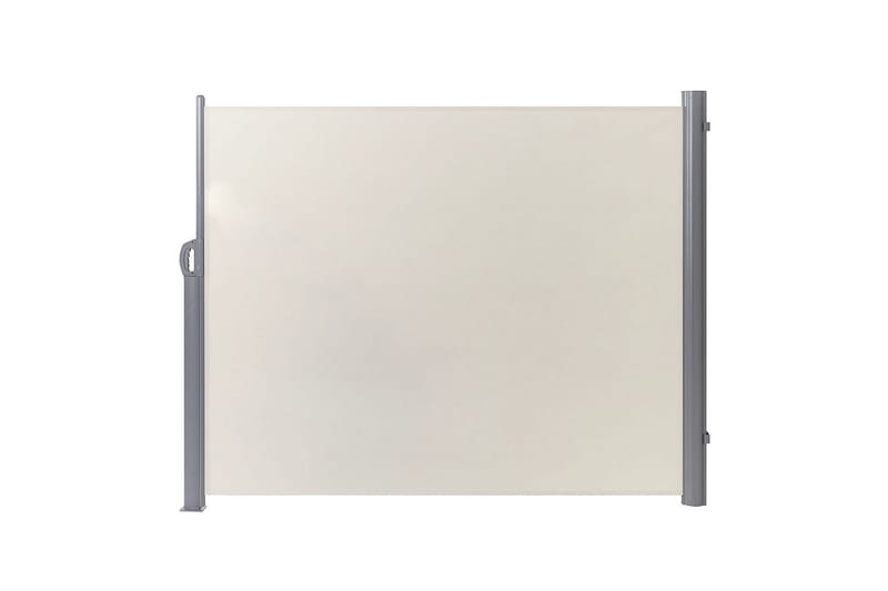 Sidomarkis Dorio Beige/Silver, 305x9x160 cm - Beige/Silver, 305x9x160 cm - Utemöbler - Balkong - Säkerhet & vindskydd balkong - Balkongskydd & insynsskydd balkong