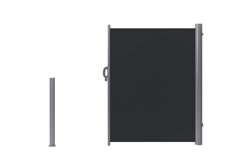 Sidomarkis Dorio Grafitgrå/Silver, 305x9x160 cm - Grafitgrå/Silver, 305x9x160 cm - Utemöbler - Balkong - Säkerhet & vindskydd balkong - Balkongskydd & insynsskydd balkong