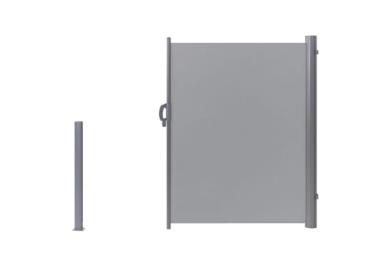 Sidomarkis Dorio Ljusgrå/Silver, 305x9x160 cm - Ljusgrå/Silver, 305x9x160 cm - Utemöbler - Balkong - Säkerhet & vindskydd balkong - Balkongskydd & insynsskydd balkong