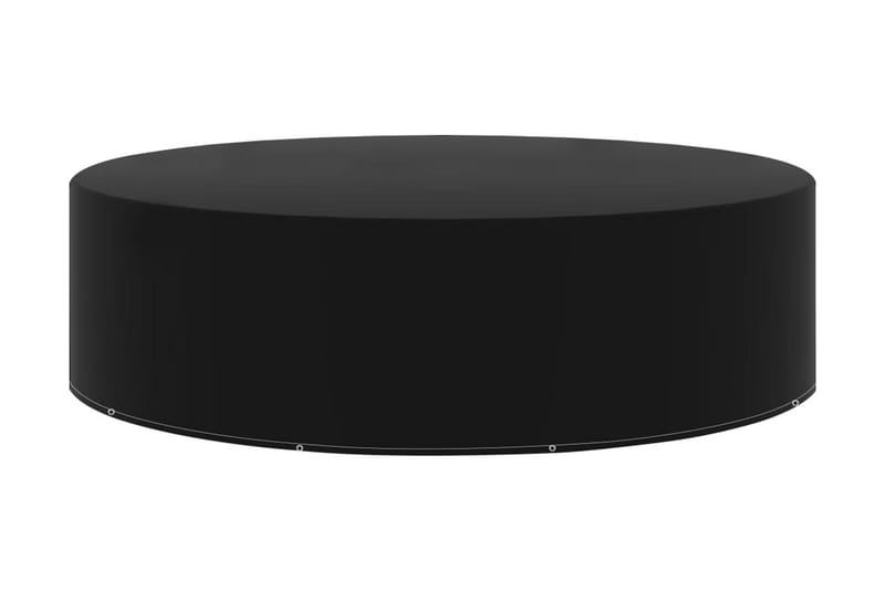 Ã–verdrag för trädgårdsmöbler 10 öljetter 325x90 cm - Svart - Utemöbler - Dynförvaring & möbelskydd - Överdrag utemöbler