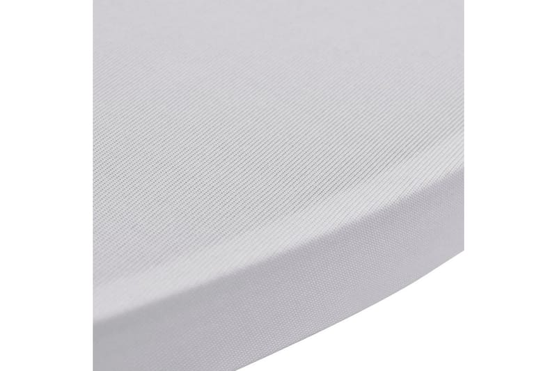 Överdrag till ståbord 2 st Ø 70 cm stretch vit - Vit - Utemöbler - Dynförvaring & möbelskydd - Överdrag utemöbler