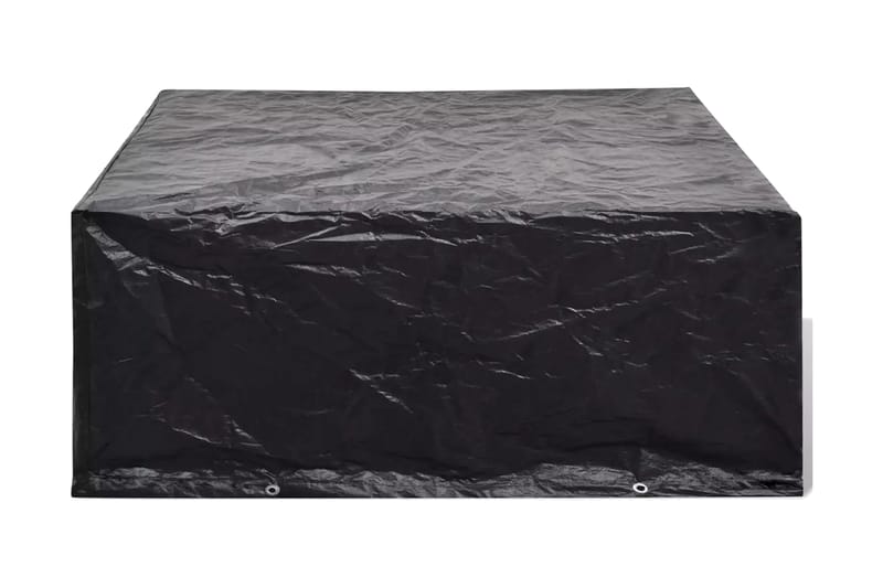 Överdrag till trädgårdsmöbler 10 öljetter 260x260x90 cm - Svart - Utemöbler - Dynförvaring & möbelskydd - Överdrag utemöbler