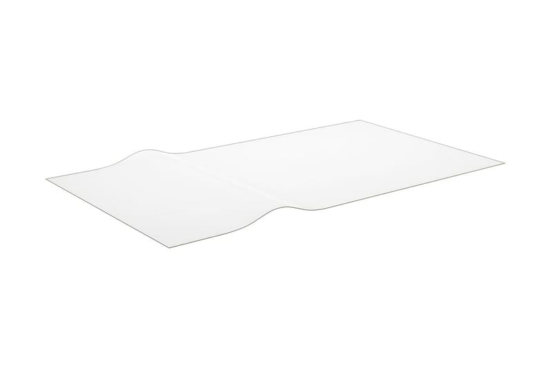 Bordsskydd genomskinligt 120x60 cm 2 mm PVC - Transparent - Överdrag utemöbler