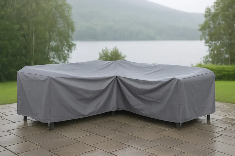 Klas Möbelskydd 203x86x80 - Grå - Utemöbler - Dynförvaring & möbelskydd - Överdrag utemöbler