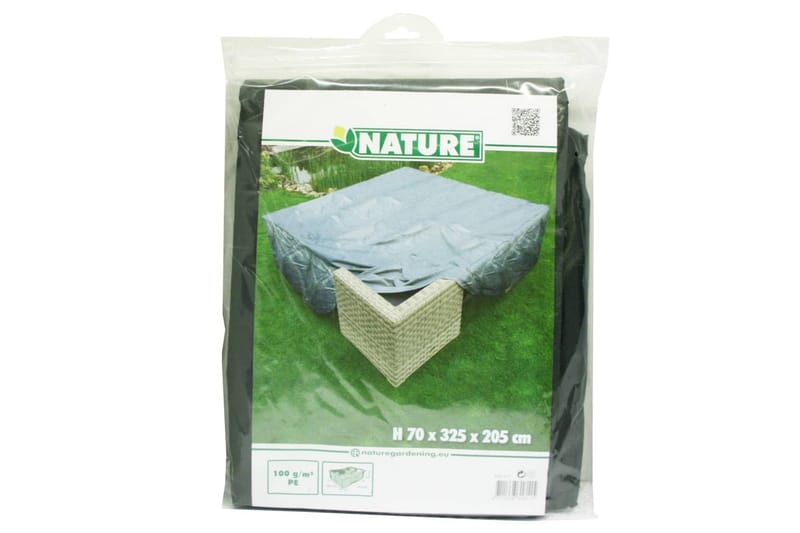 Nature Ã–verdrag för lågbord och stolar 325x205x70 cm - Grå - Utemöbler - Dynförvaring & möbelskydd - Överdrag utemöbler