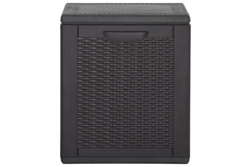 Dynbox 270 liter svart PP-rotting - Svart - Utemöbler - Dynförvaring & möbelskydd - Dynboxar & dynlådor