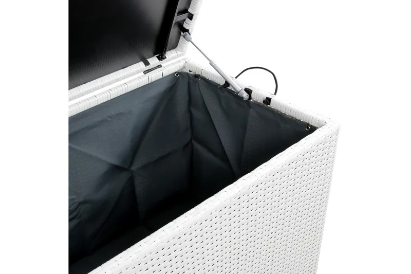 Dynbox 420 L - Vit - Utemöbler - Dynförvaring & möbelskydd - Dynboxar & dynlådor