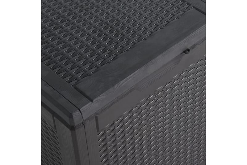 Dynbox 90 liter svart PP-rotting - Svart - Dynboxar & dynlådor