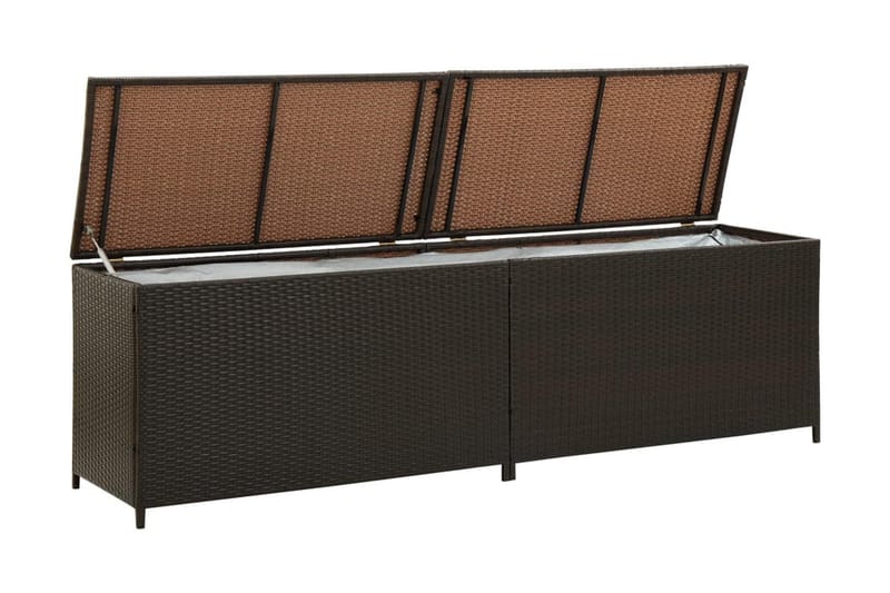 Dynbox konstrotting 200x50x60 cm brun - Brun - Dynboxar & dynlådor